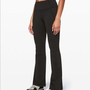 Lululemlon flared leg yoga pants